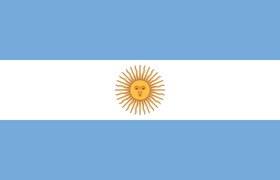 bandera de Argentina